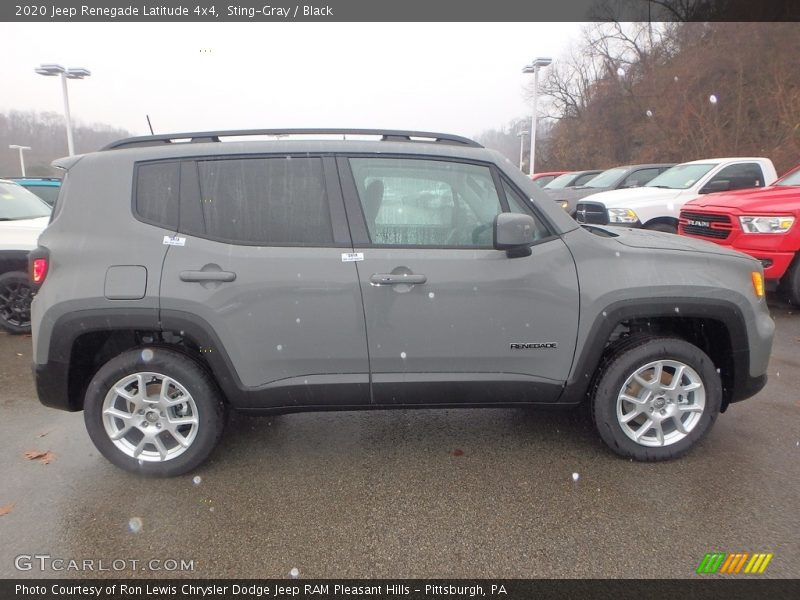 Sting-Gray / Black 2020 Jeep Renegade Latitude 4x4