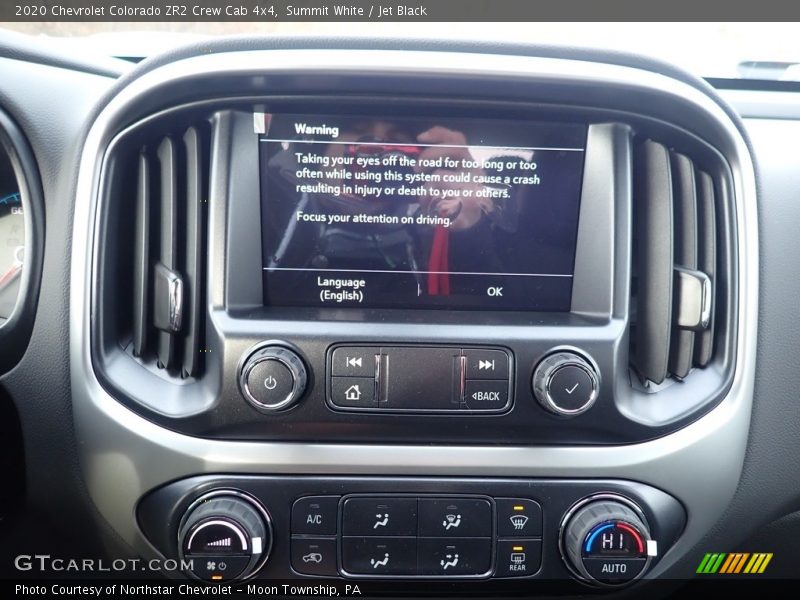 Controls of 2020 Colorado ZR2 Crew Cab 4x4