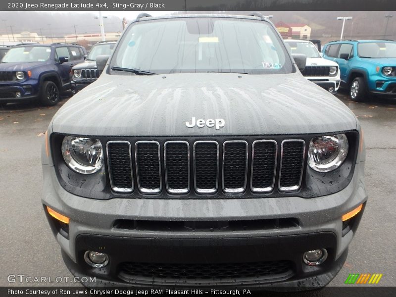 Sting-Gray / Black 2020 Jeep Renegade Latitude 4x4