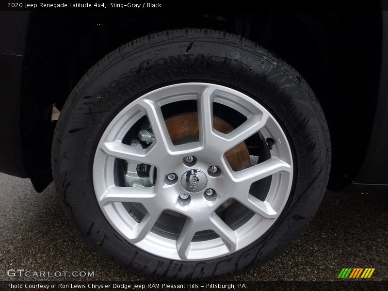 Sting-Gray / Black 2020 Jeep Renegade Latitude 4x4