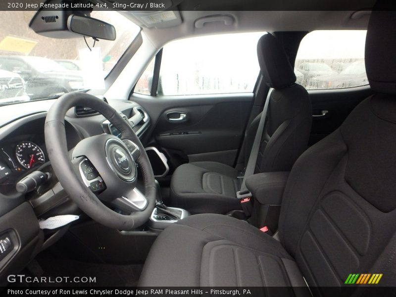 Sting-Gray / Black 2020 Jeep Renegade Latitude 4x4