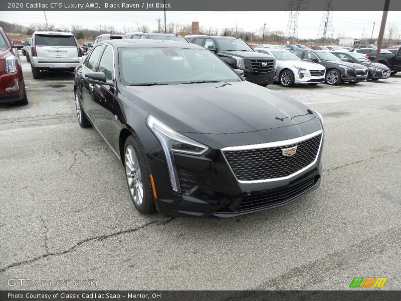 Black Raven / Jet Black 2020 Cadillac CT6 Luxury AWD