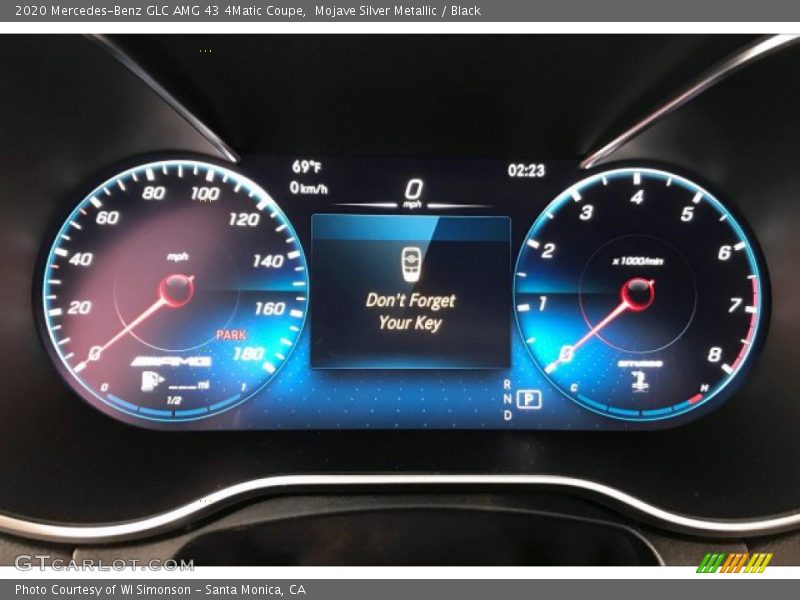  2020 GLC AMG 43 4Matic Coupe AMG 43 4Matic Coupe Gauges