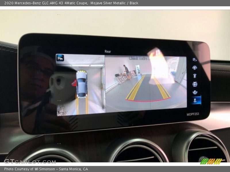 Mojave Silver Metallic / Black 2020 Mercedes-Benz GLC AMG 43 4Matic Coupe