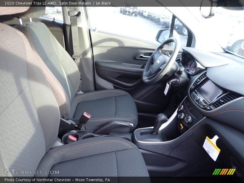 Satin Steel Metallic / Jet Black 2020 Chevrolet Trax LS AWD