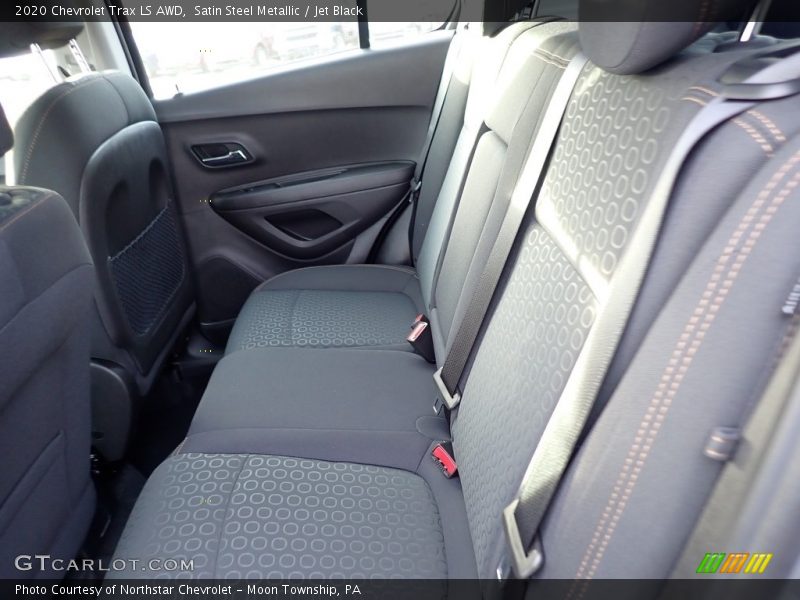 Satin Steel Metallic / Jet Black 2020 Chevrolet Trax LS AWD