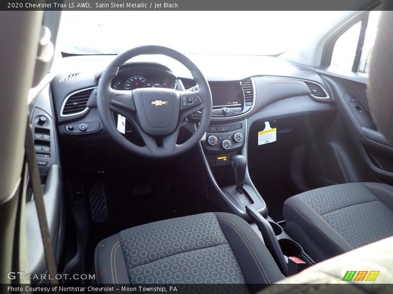 Satin Steel Metallic / Jet Black 2020 Chevrolet Trax LS AWD