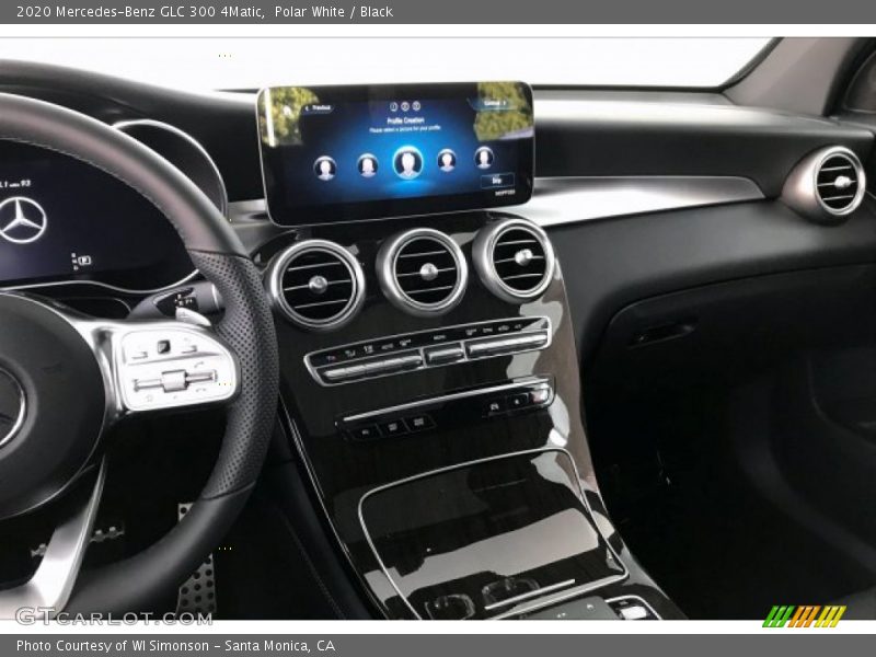 Polar White / Black 2020 Mercedes-Benz GLC 300 4Matic
