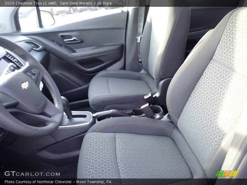 Satin Steel Metallic / Jet Black 2020 Chevrolet Trax LS AWD