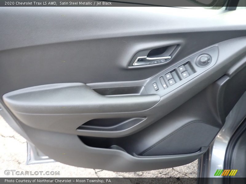 Satin Steel Metallic / Jet Black 2020 Chevrolet Trax LS AWD