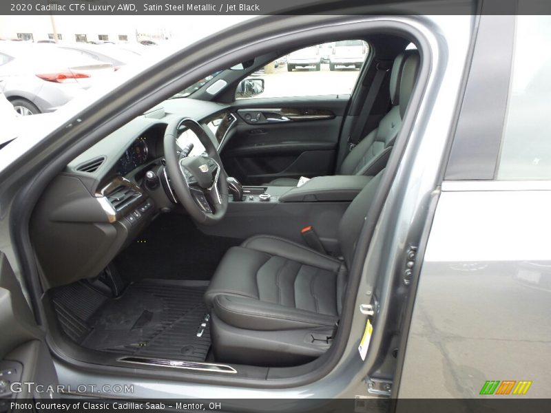 Satin Steel Metallic / Jet Black 2020 Cadillac CT6 Luxury AWD