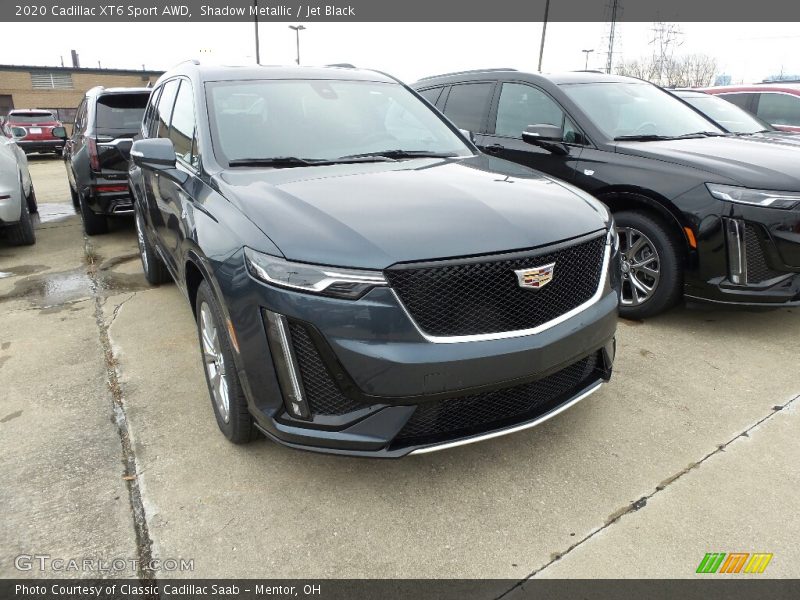 Shadow Metallic / Jet Black 2020 Cadillac XT6 Sport AWD