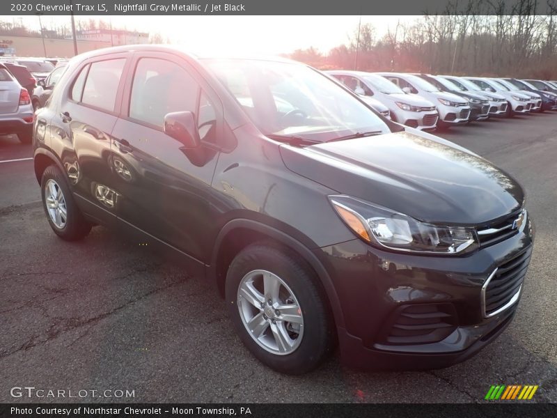 Nightfall Gray Metallic / Jet Black 2020 Chevrolet Trax LS