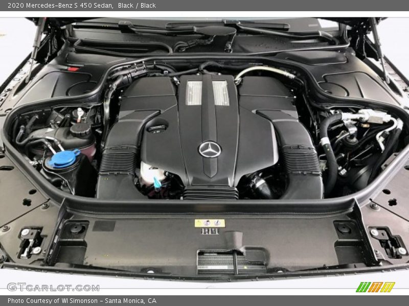  2020 S 450 Sedan Engine - 3.0 Liter DI biturbo DOHC 24-Valve VVT V6