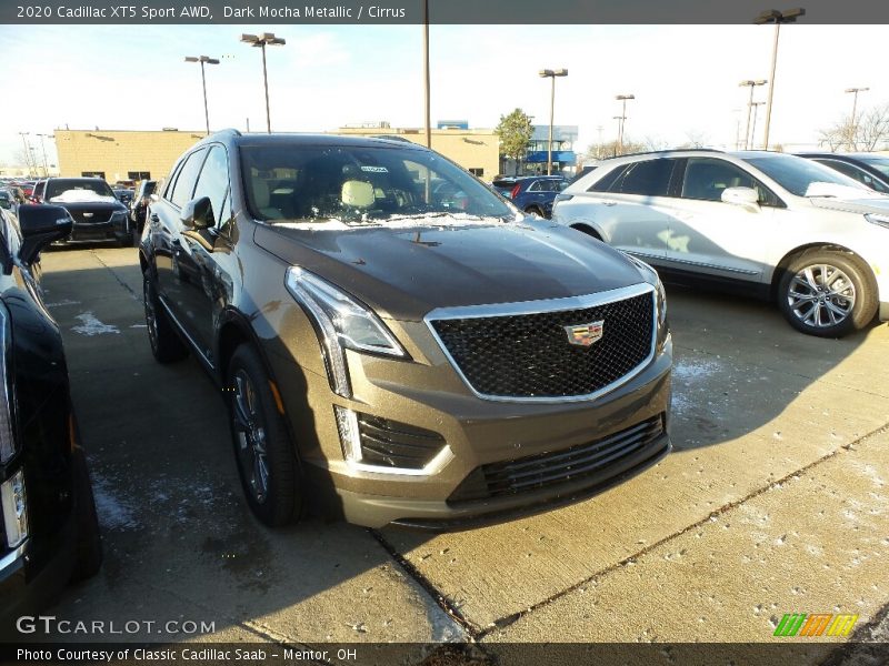 Dark Mocha Metallic / Cirrus 2020 Cadillac XT5 Sport AWD