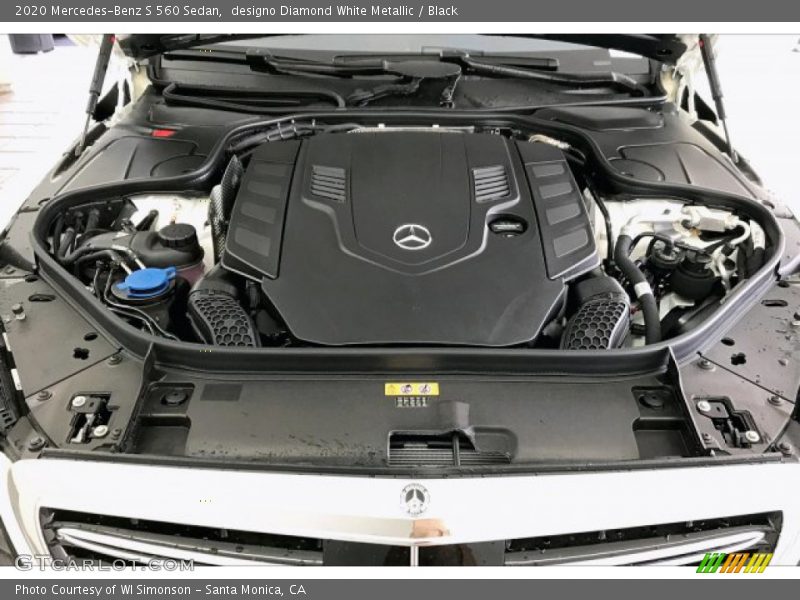  2020 S 560 Sedan Engine - 4.0 Liter DI biturbo DOHC 32-Valve VVT V8
