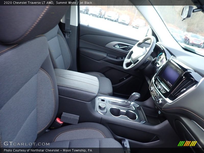 Summit White / Jet Black 2020 Chevrolet Traverse LT AWD