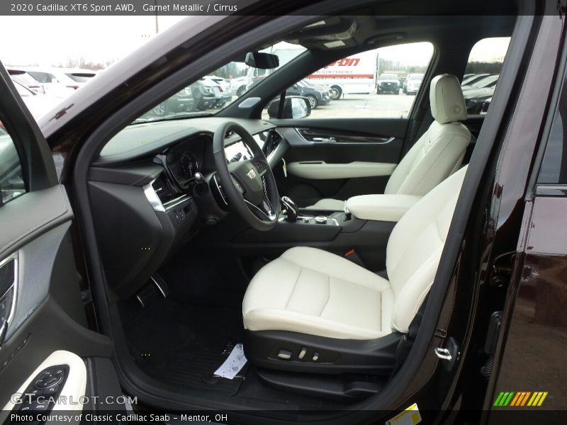 Garnet Metallic / Cirrus 2020 Cadillac XT6 Sport AWD