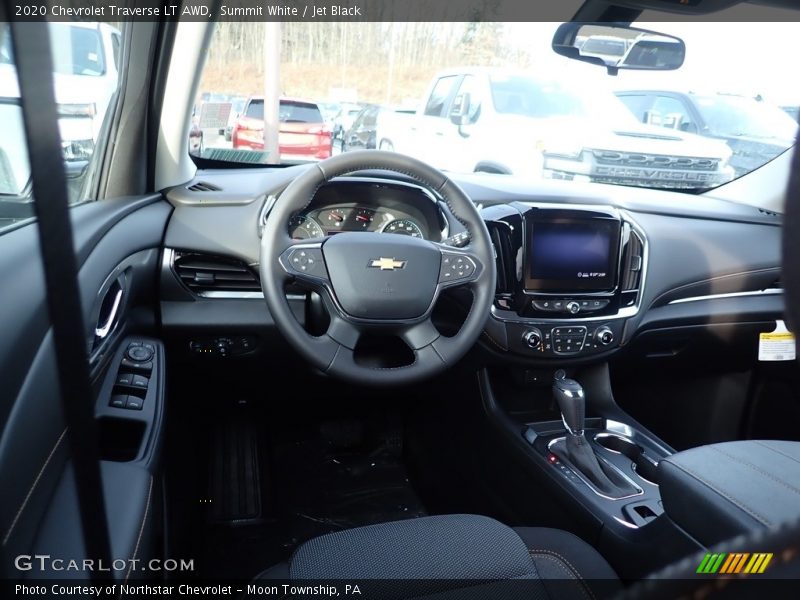 Dashboard of 2020 Traverse LT AWD