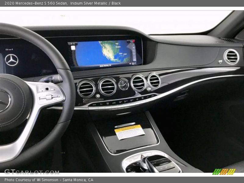 Iridium Silver Metallic / Black 2020 Mercedes-Benz S 560 Sedan