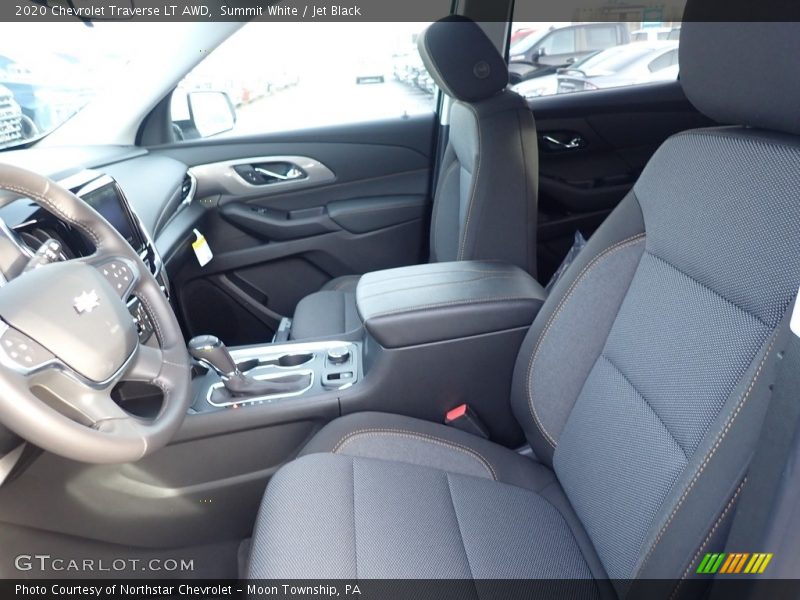 Summit White / Jet Black 2020 Chevrolet Traverse LT AWD