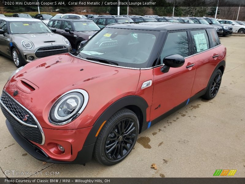  2020 Clubman Cooper S All4 Coral Red Metallic