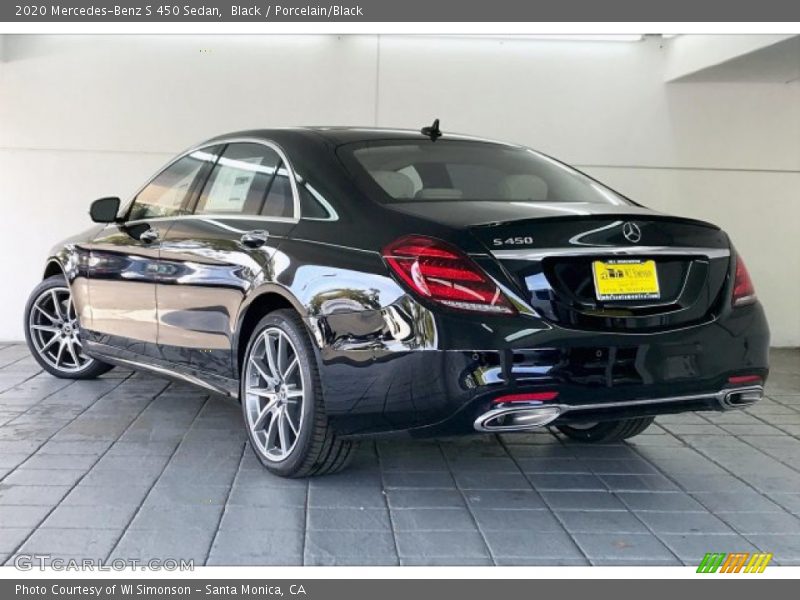 Black / Porcelain/Black 2020 Mercedes-Benz S 450 Sedan