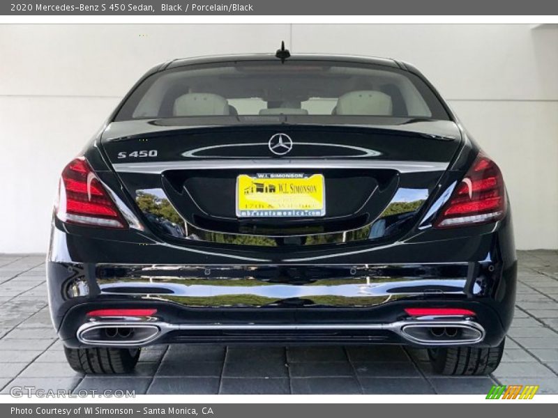 Black / Porcelain/Black 2020 Mercedes-Benz S 450 Sedan