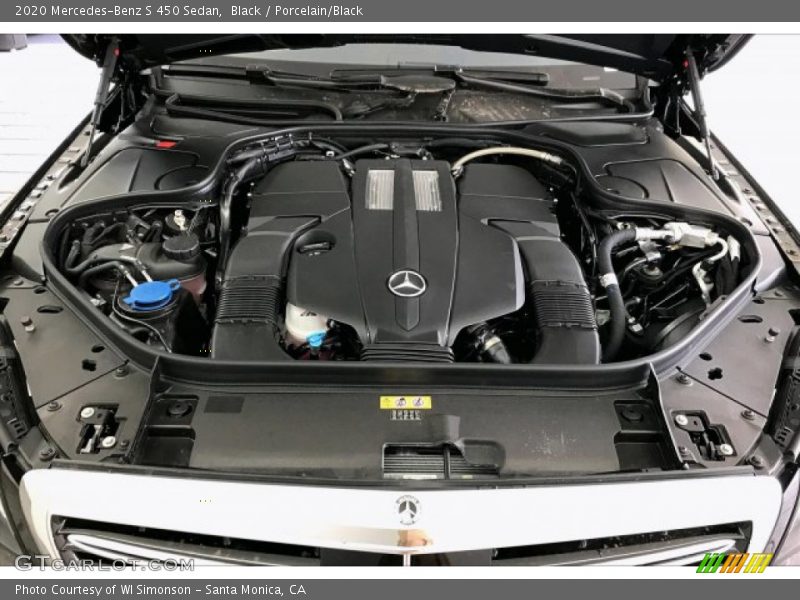  2020 S 450 Sedan Engine - 3.0 Liter DI biturbo DOHC 24-Valve VVT V6