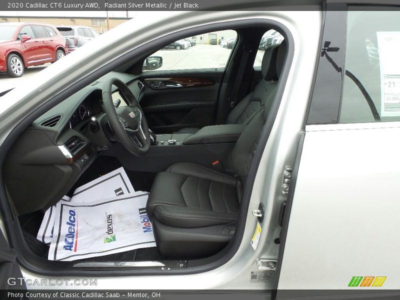 Radiant Silver Metallic / Jet Black 2020 Cadillac CT6 Luxury AWD