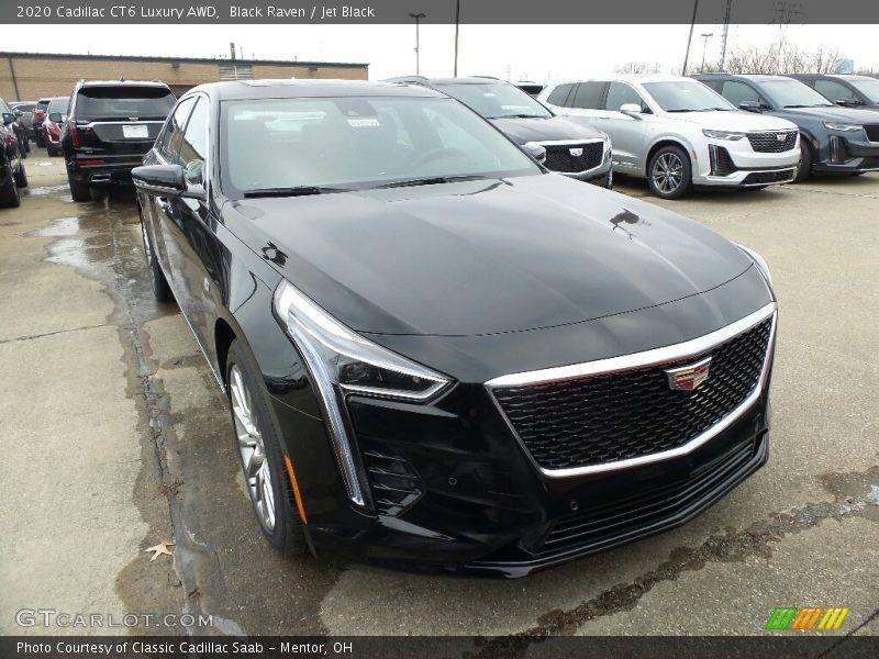 Black Raven / Jet Black 2020 Cadillac CT6 Luxury AWD