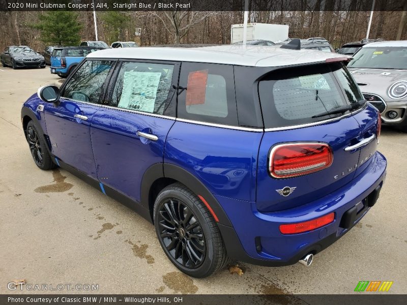 Starlight Blue / Black Pearl 2020 Mini Clubman Cooper S All4