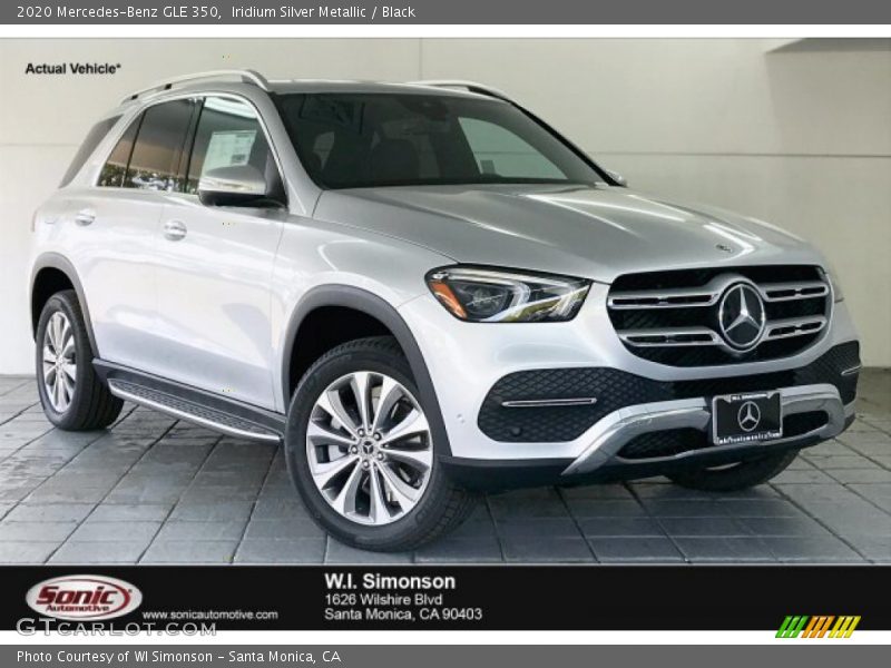 Iridium Silver Metallic / Black 2020 Mercedes-Benz GLE 350