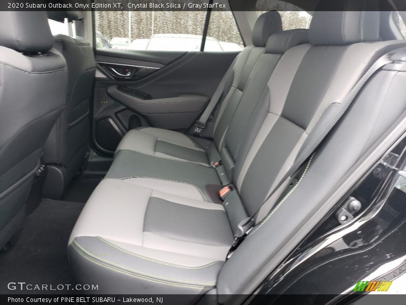 Rear Seat of 2020 Outback Onyx Edition XT