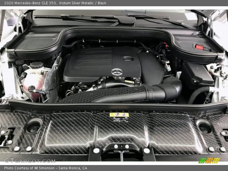 Iridium Silver Metallic / Black 2020 Mercedes-Benz GLE 350