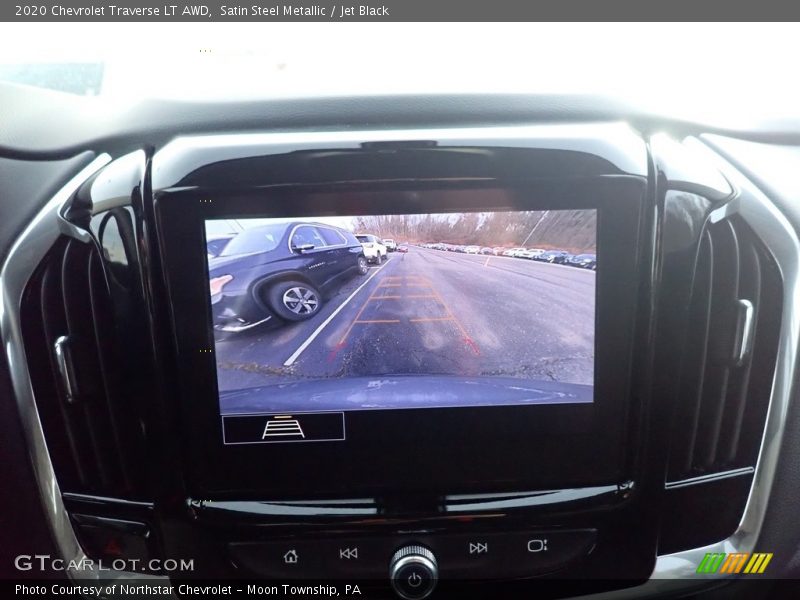 Satin Steel Metallic / Jet Black 2020 Chevrolet Traverse LT AWD