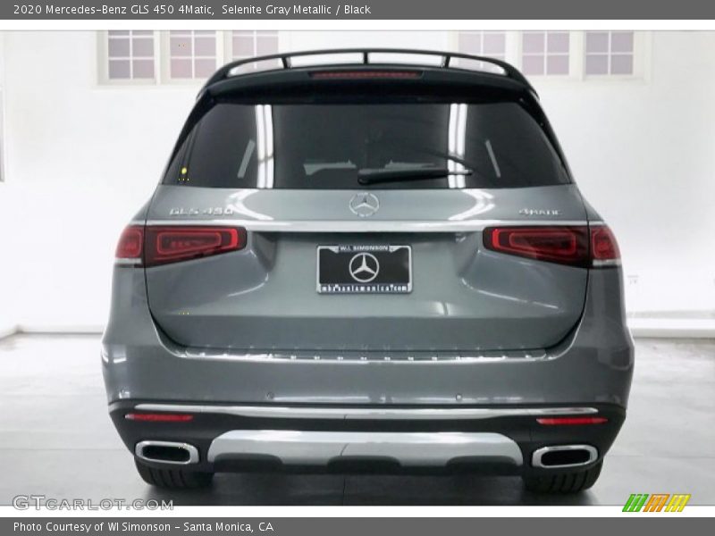 Selenite Gray Metallic / Black 2020 Mercedes-Benz GLS 450 4Matic