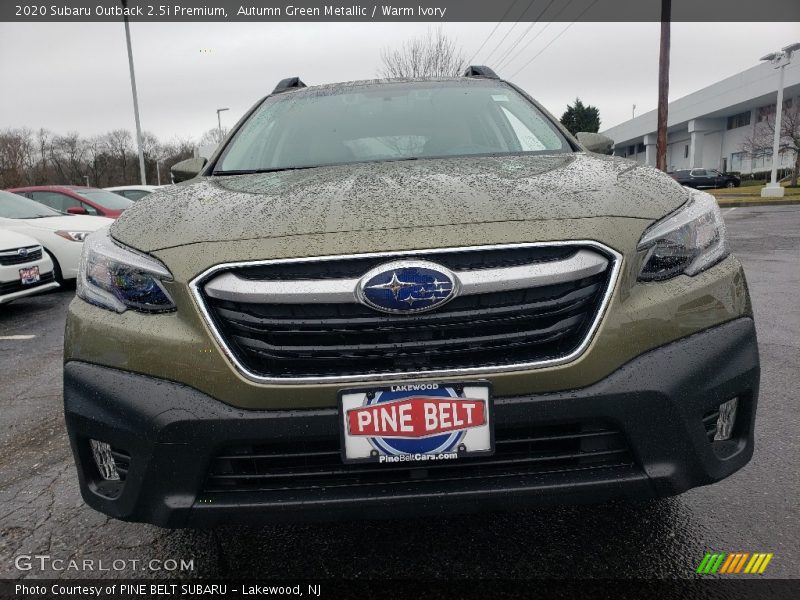 Autumn Green Metallic / Warm Ivory 2020 Subaru Outback 2.5i Premium