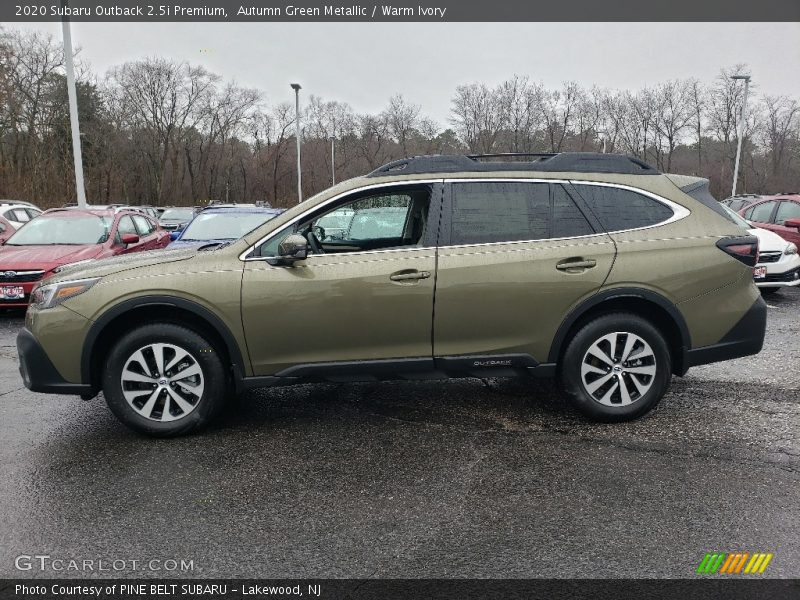 Autumn Green Metallic / Warm Ivory 2020 Subaru Outback 2.5i Premium