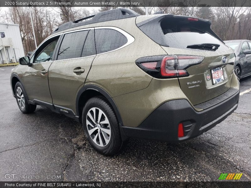 Autumn Green Metallic / Warm Ivory 2020 Subaru Outback 2.5i Premium