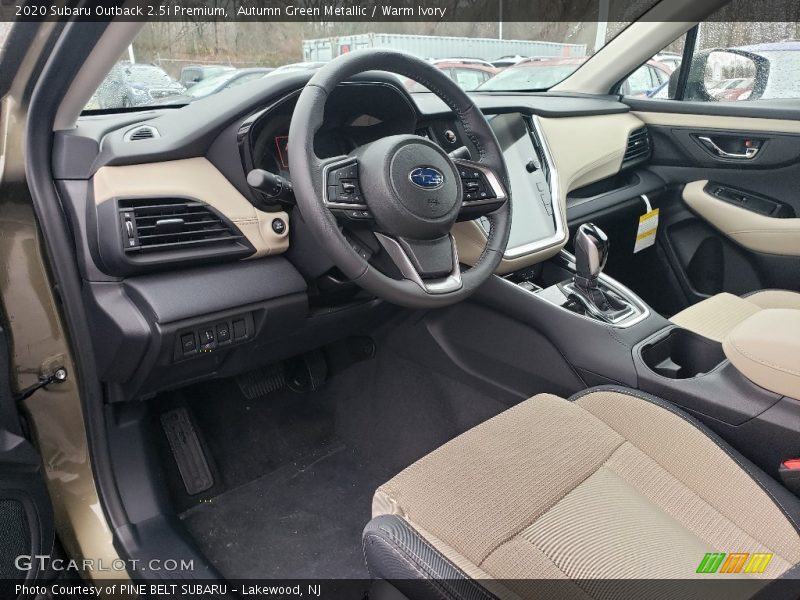Autumn Green Metallic / Warm Ivory 2020 Subaru Outback 2.5i Premium