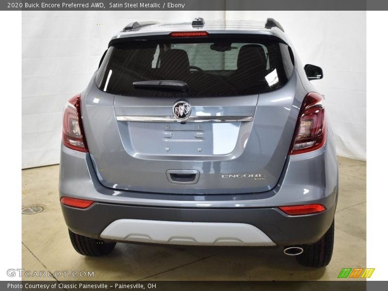 Satin Steel Metallic / Ebony 2020 Buick Encore Preferred AWD