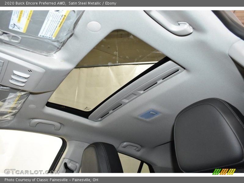 Satin Steel Metallic / Ebony 2020 Buick Encore Preferred AWD