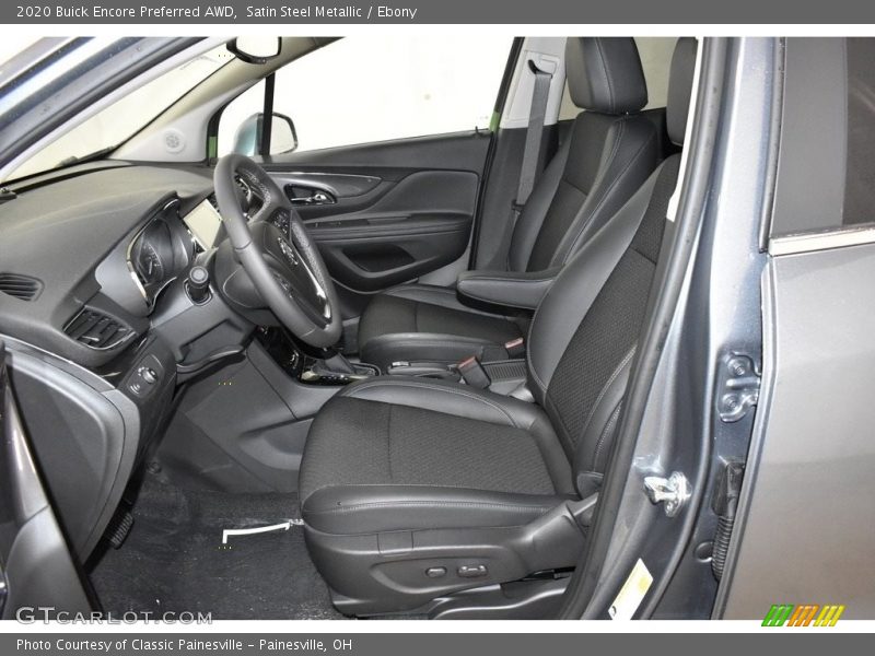 Satin Steel Metallic / Ebony 2020 Buick Encore Preferred AWD