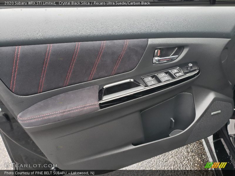 Door Panel of 2020 WRX STI Limited