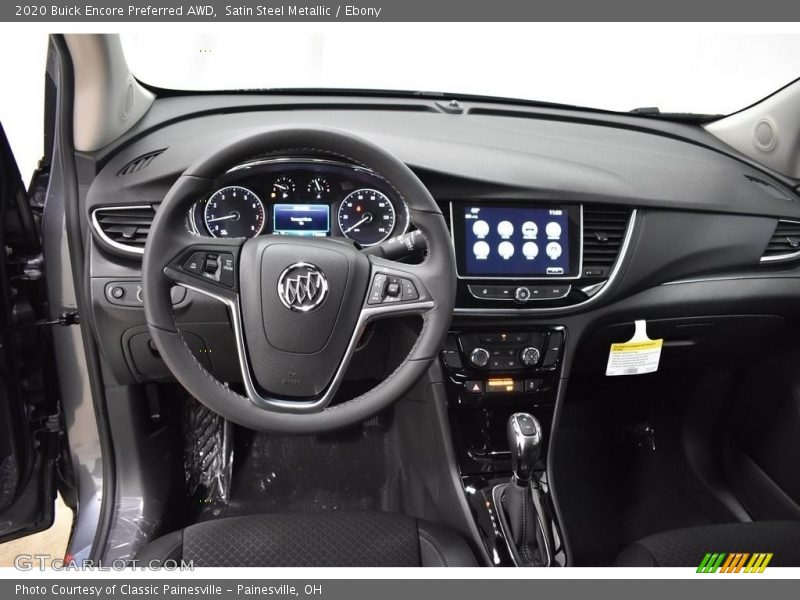 Dashboard of 2020 Encore Preferred AWD