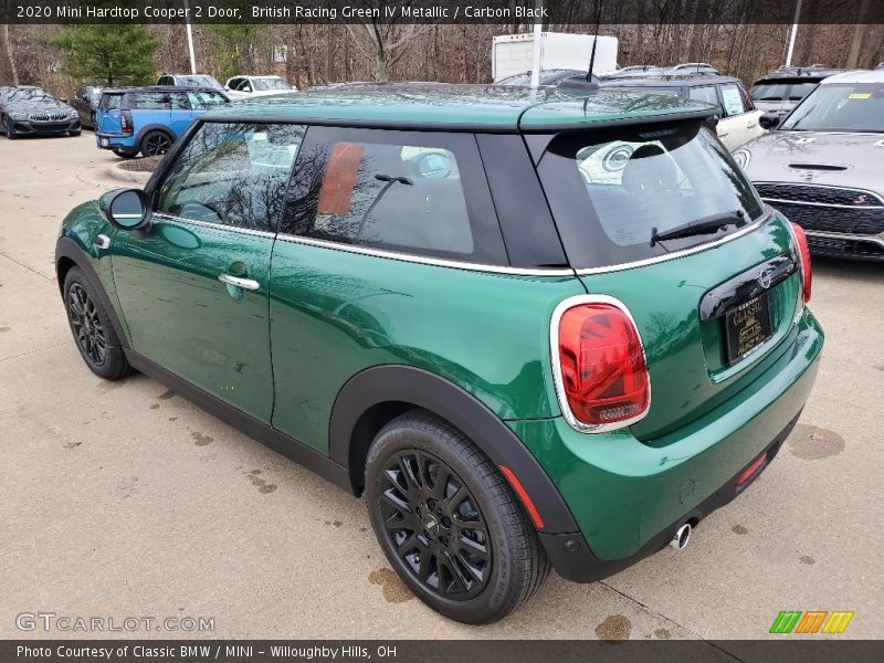 British Racing Green IV Metallic / Carbon Black 2020 Mini Hardtop Cooper 2 Door