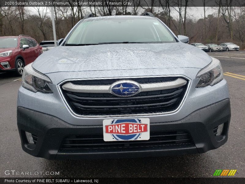 Ice Silver Metallic / Titanium Gray 2020 Subaru Outback 2.5i Premium