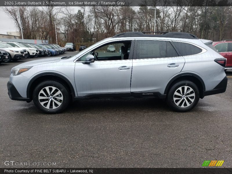 Ice Silver Metallic / Titanium Gray 2020 Subaru Outback 2.5i Premium
