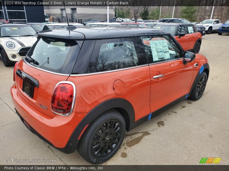 Solaris Orange Metallic / Carbon Black 2020 Mini Hardtop Cooper 2 Door